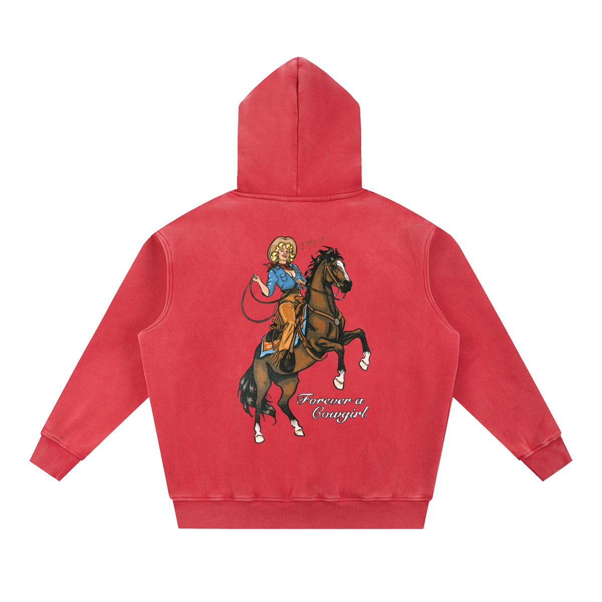 Forever a Cowgirl Oversize Hoodie