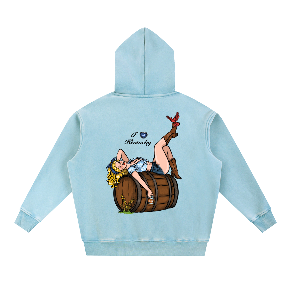 I <3 Kentucky Oversize Hoodie