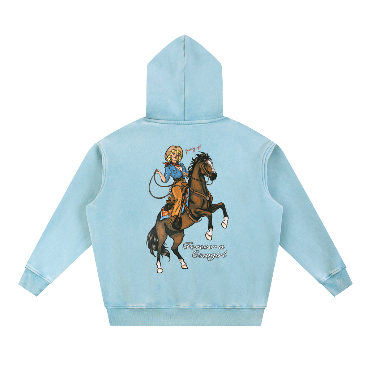 Forever a Cowgirl Oversize Hoodie