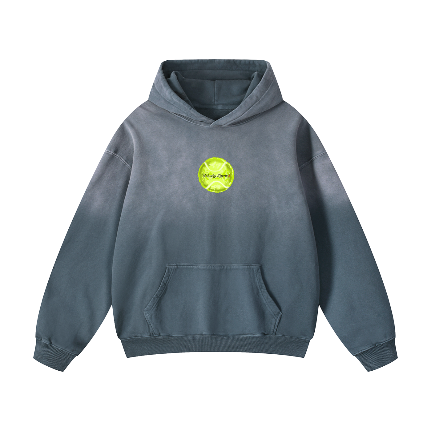 Courts on the Tour  Sunfade Oversized Hoodie