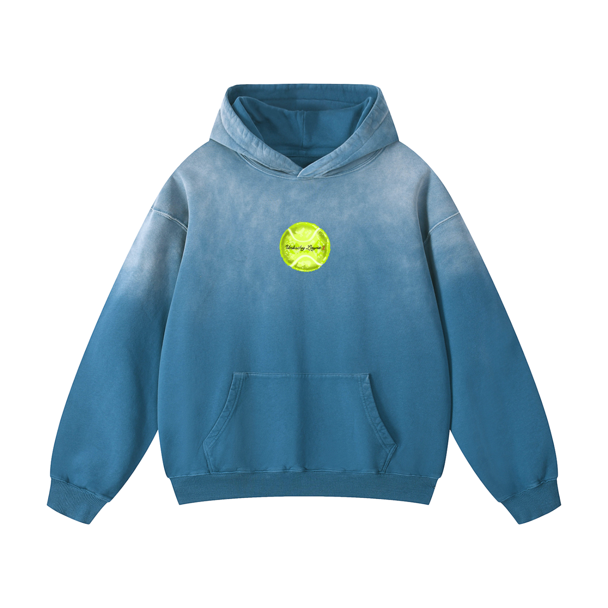 Courts on the Tour  Sunfade Oversized Hoodie