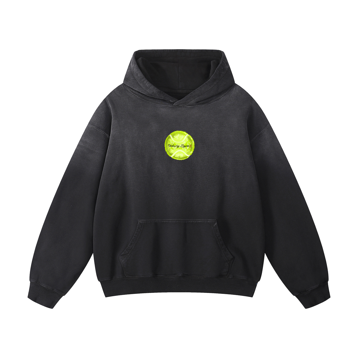 Courts on the Tour  Sunfade Oversized Hoodie