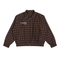 Meet Me at the Court Plaid track jacket