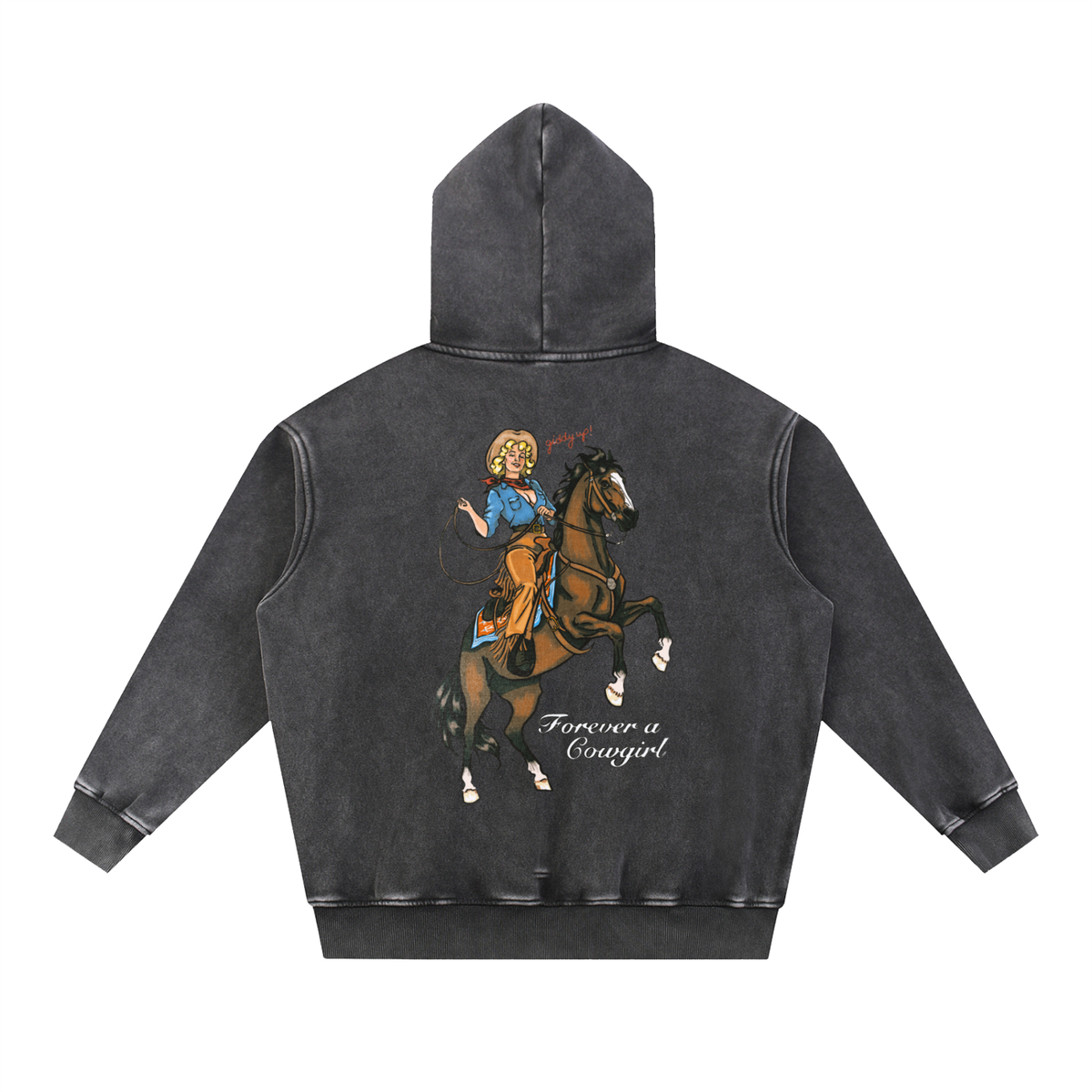 Forever a Cowgirl Oversize Hoodie